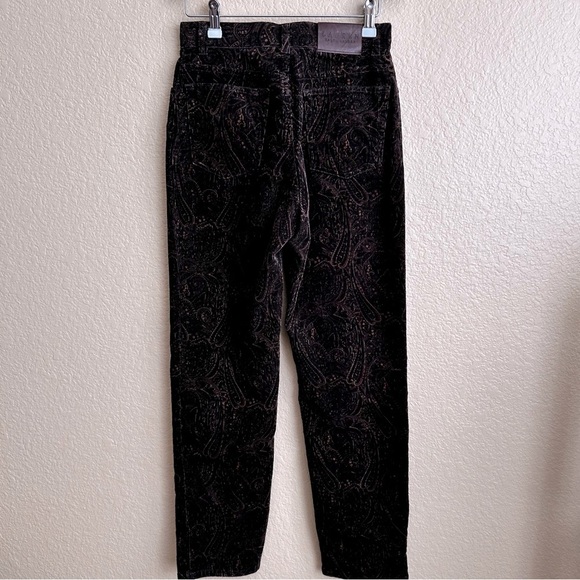 Lauren Ralph Lauren Corduroy Paisley Vintage Pants - Picture 6 of 11